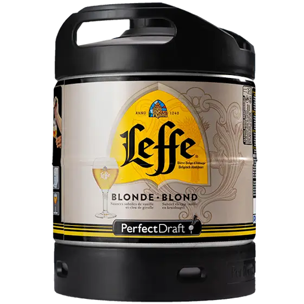 fût de leffe blonde 6L