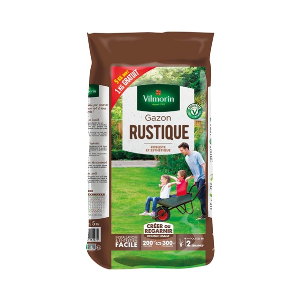 Gazon rustique